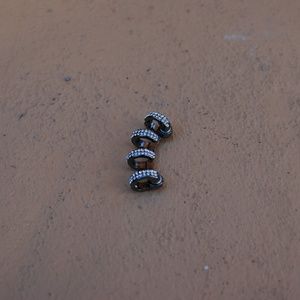 Nasty Gal Crystal Silver Ear Cuff New Without Tags